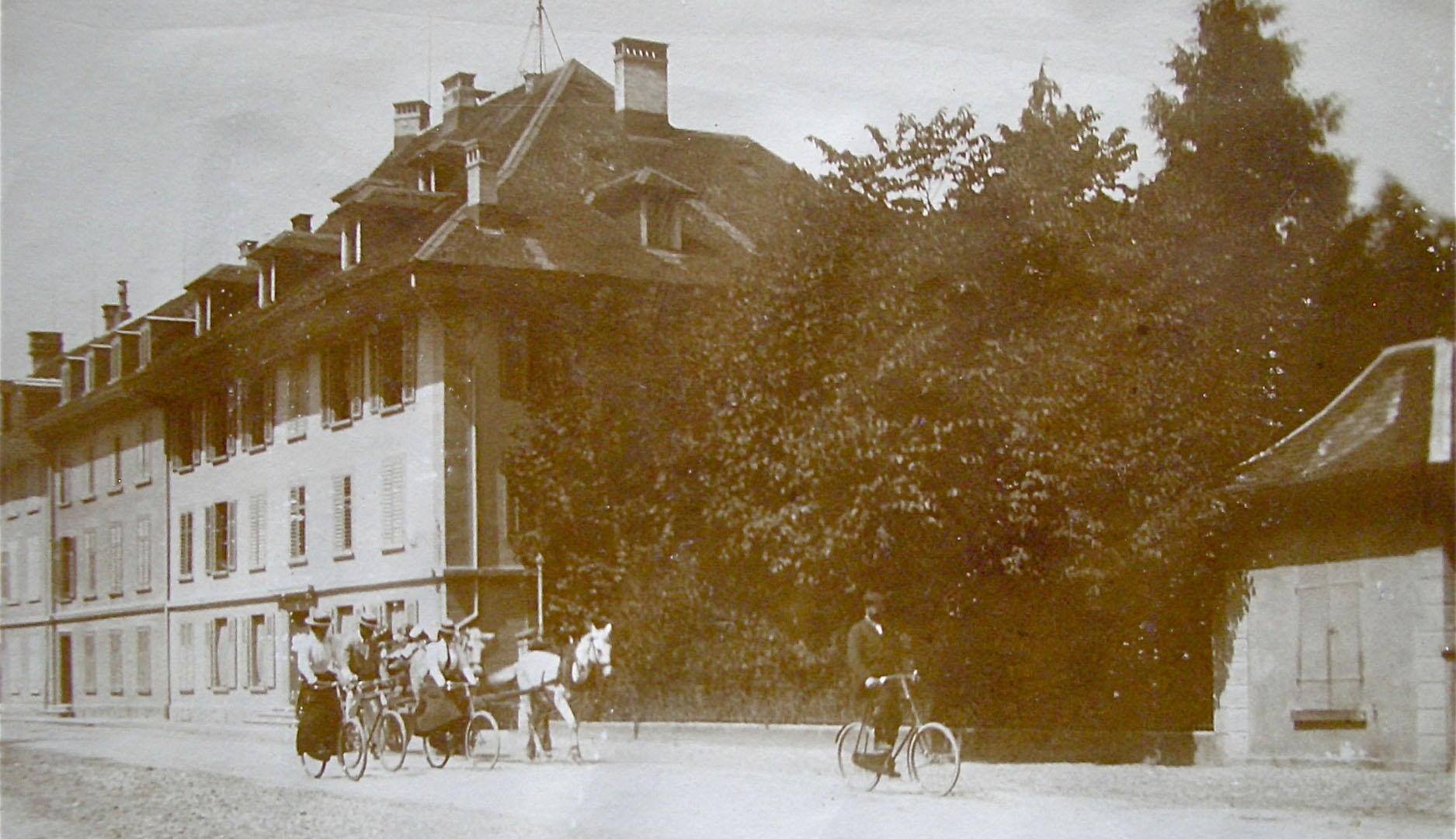 House of the Hunziker in 1910