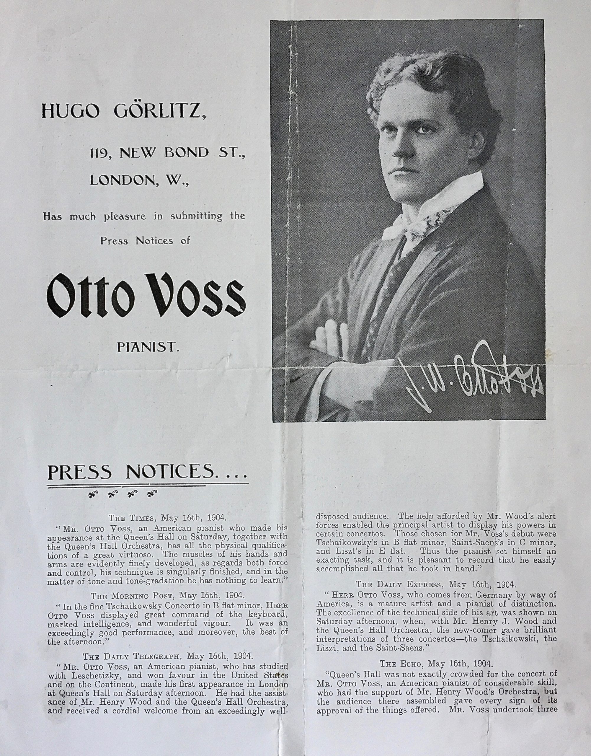 OV Presseauschnnitte 1904